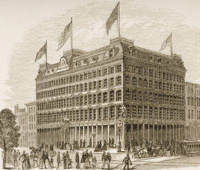 Public Ledger Building, Philadelphia, c.1870, uit 